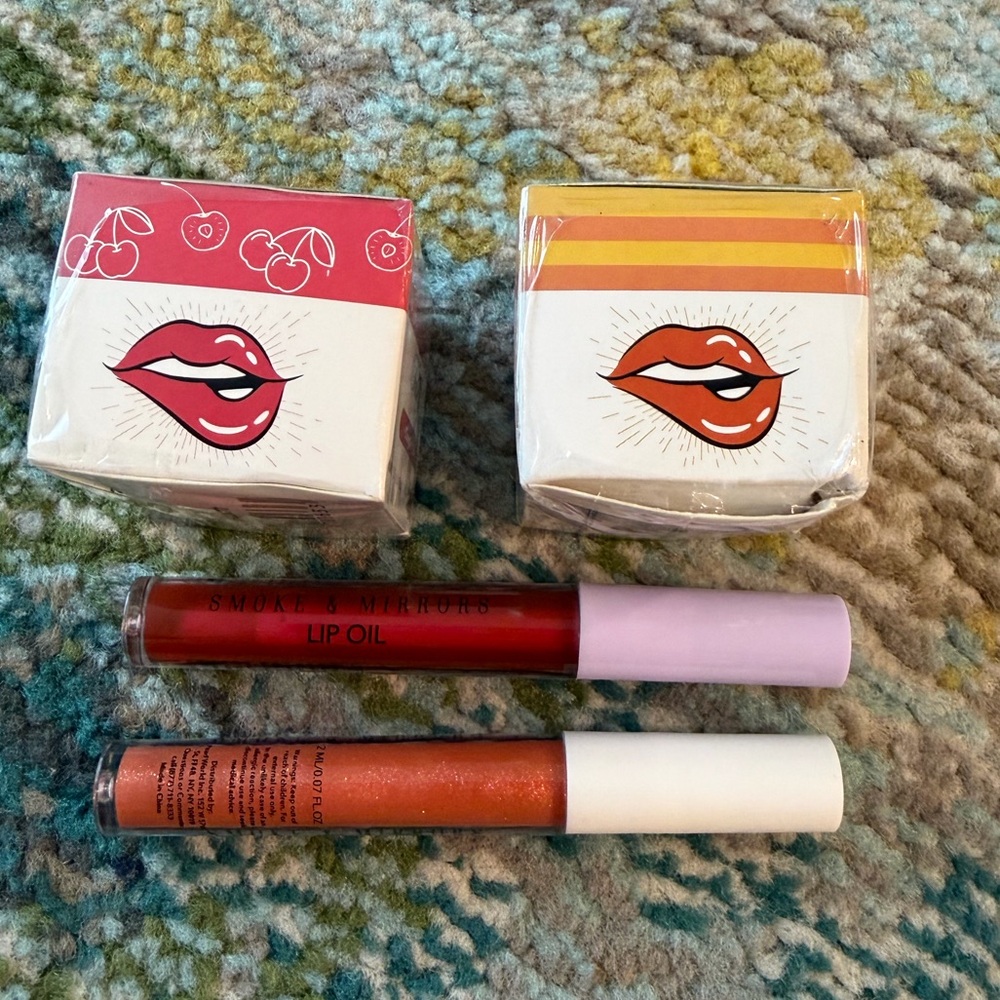 Lip Care Bundle Gloss, Oil, Masks